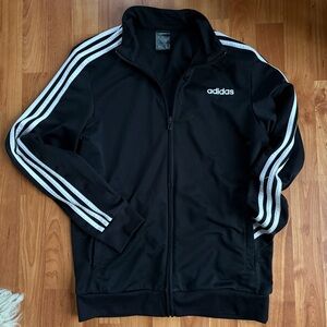 Adidas Essentials Men’s 3-Stripes Track Jacket Size Medium